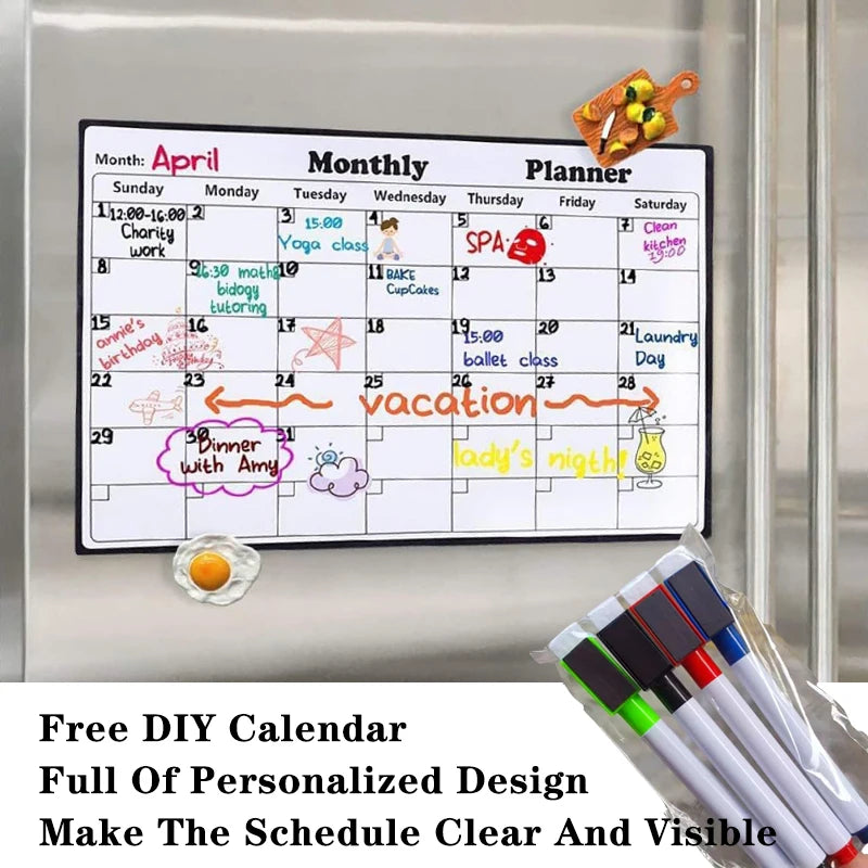 Magnetic Fridge Calendar — The Family Organiser That Actually Gets Used