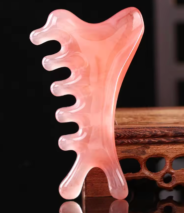 4 in 1 Resin Guasha Comb Massager