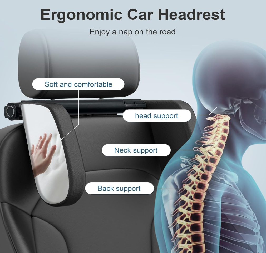 Car Headrest Pillow