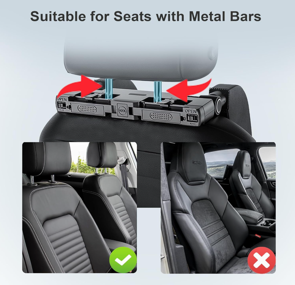Car Headrest Pillow