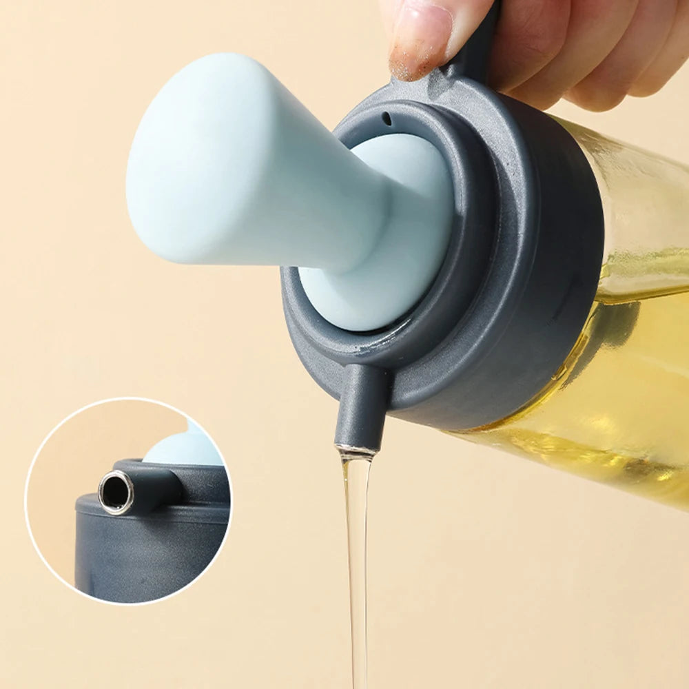 3-in-1 Glass Oil Dispenser — Your Kitchen Counter's New Centrepiece