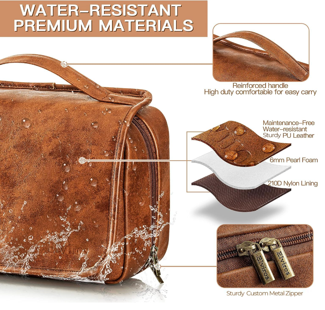 Hanging Toiletry Bag Travel Organizer